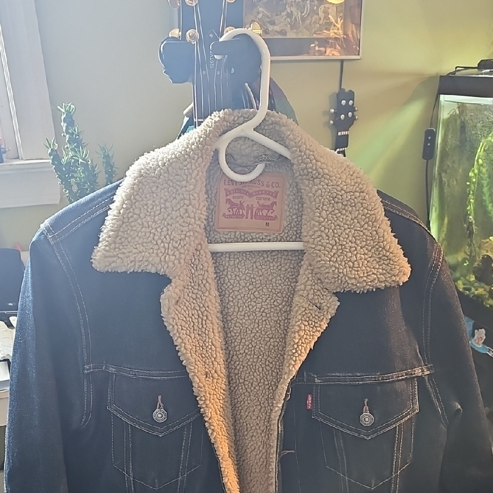 Levi's Sherpa Lined Denim Jacket
